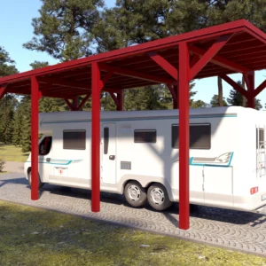 Wohnmobil-Carport Ralf 32m²